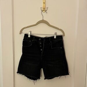 Denim Forum Yoko Mid Thigh Shorts